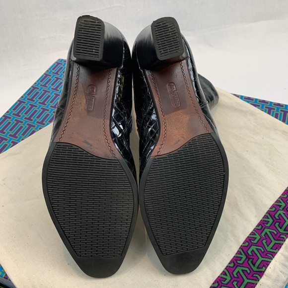 La Vallee Black Patent leather Lined Boot - Picture 7 of 7